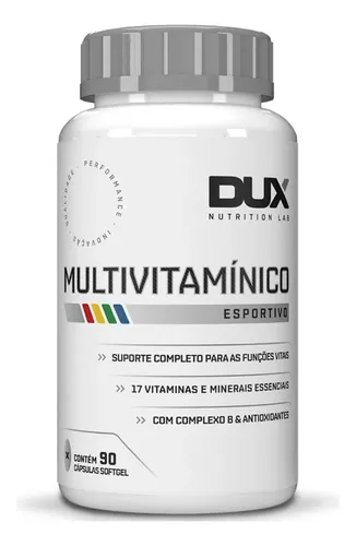 Multivitamínico - Pote 90 Cápsulas Dux Nutrition Sabor Sem sabor Tamanho Natural