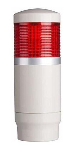 Luz Torre Led Pie Flash Vac Vdc Lente Roja