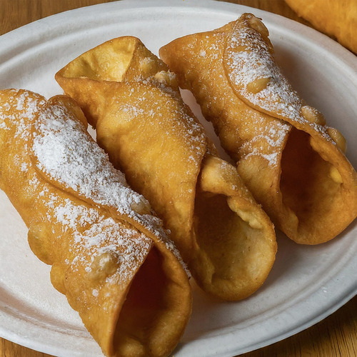 Cannoli Shells Para Rechear Samadu Crocante 280g 24 Unidades