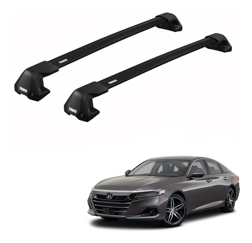 Rack Bagageiro Thule Evo Edge Accord Sedan 2018 Em Diante