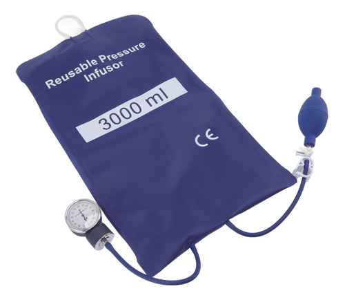 Bolsa De Infusión, Manómetro, Bomba Infusora De 3000 Ml Y Me