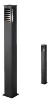 Comprar Farola De Piso Lorca 100 Cm De Hierro Exterior E27 Apto Led Estructura Negro