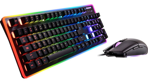 Kit Gamer Teclado Mouse Cougar Deathfire Ex Rgb Xbox One Ps4