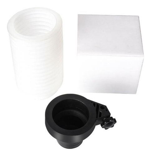Cubierta De Colector De Polvo De Taladro Blanco De Goma