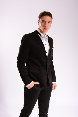 Imagen 2 de 4 de Traje Entallado Saco Pantalon Sastrería