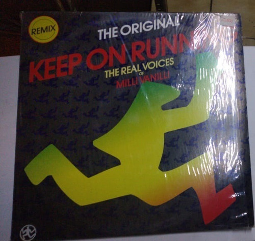 The Original Keep On Running - Milli Vanilli Lp 33 Rpm (Usado)