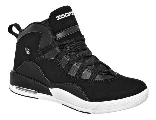 Tenis Basquet  De Zoomer Para Joven Negro 611 T6