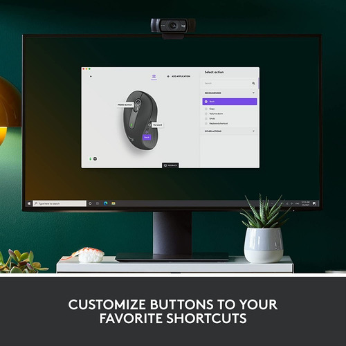 Mouse Logitech Inalámbrico M650 L Left Para Usuarios Zurdos