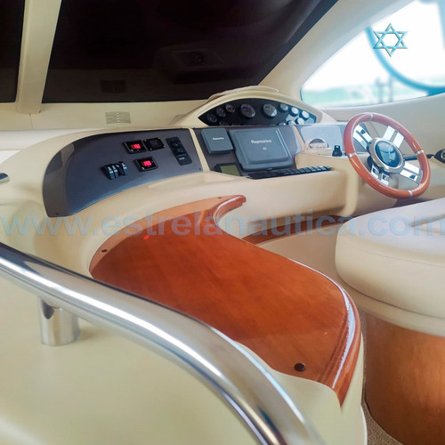 Imagem 5 de 9 de Lancha Azimut 520 Full Iate Ferreti Triton Focker Fs Tethys