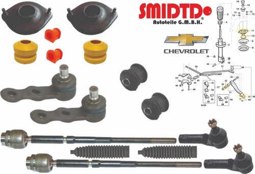 Kit Bases Rotulas Bieleta Std Buje Gmc Chevy Monza 94-12 1.6