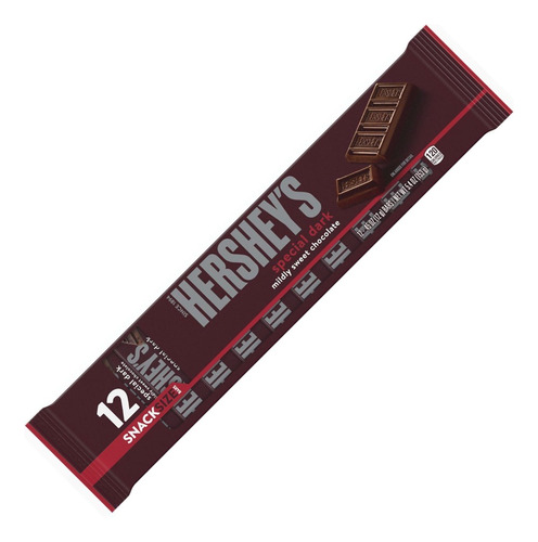 Hershey's Special Dark 12 Snack Size (15 Piezas)