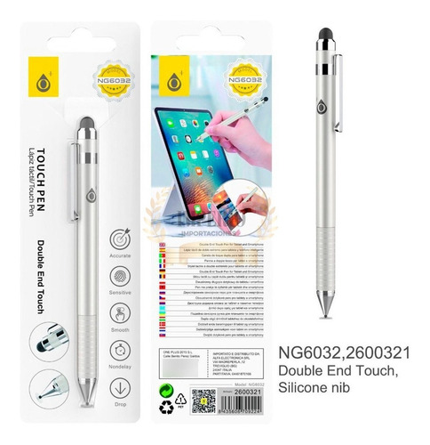 Imagen 1 de 4 de Pencil Lapiz Touch Para iPad, Phone, Samsung, Móvil, Tablet