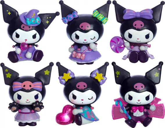 Colección Set De Figuras Kuromi My Melody Hello Kitty