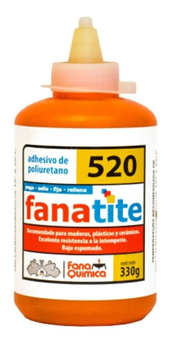 Adhesivo Poliuretano Fanatite 520 330g. (4 Funciones En 1)