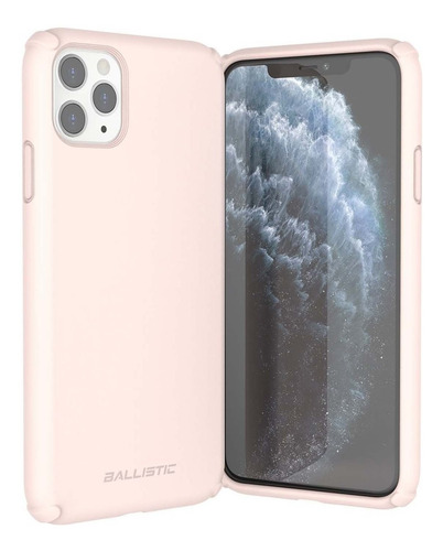 . Funda Ballistic Soft Para iPhone 11 Pro Max Rosa