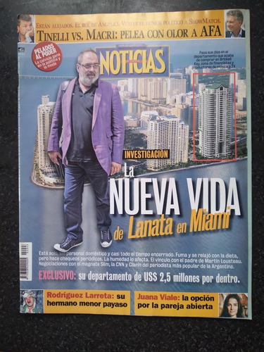 Revista Noticias Tinelli Abel Pintos Barili 20 2 2016 N2043