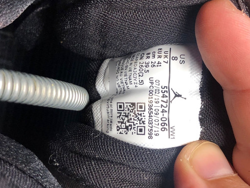 Zapatillas Nike Air Jordan 1 Retro Originales Usadas (Usado)