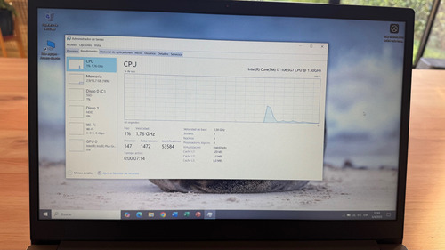 Lenovo Thinkbook 15il, Intel I7, 16gb, 1000gb, 5hs Negro