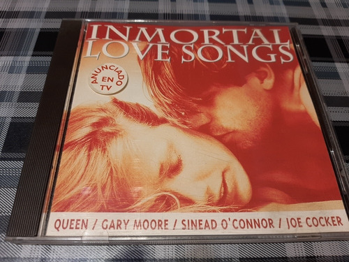 Inmortal Love Songs - Cd  Compilado Lentos  Rarezas Import 