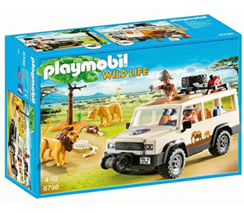 Playmobil Camión Safari Con Leones