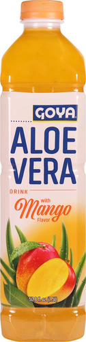 Goya Bebida De Aloe Vera Con Sabor A Mango, 50.8 Fl Oz (paqu