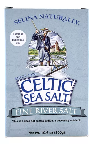 Celtic Sea Salt - Bolsa de sal Gourmet Kosher - Caja de 6-1 Lb