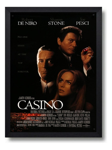 Cuadro Casino Martin Scorsese Marco Con Vidrio 35x50