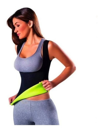 Cinta Camiseta Modeladora Hot Shapers Ação Térmica Sem Fecho