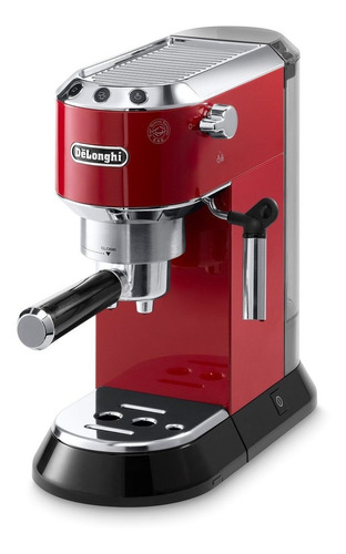Delonghi Ec680r Dedica 15-bar Pump Espresso Machine, Rojo