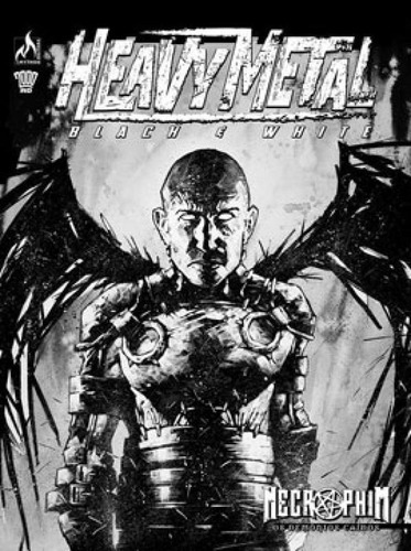 Heavy Metal - Black & White, De Mills, Pat. Editora Mythos, Capa Mole, Edição 1ª Edição - 2019 Em Português