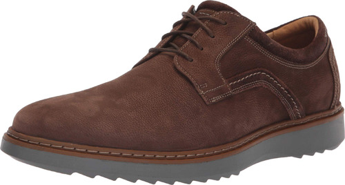 Clarks Mens Un Geo Lace Oxford, Dark Brown B079rm6npf_200324