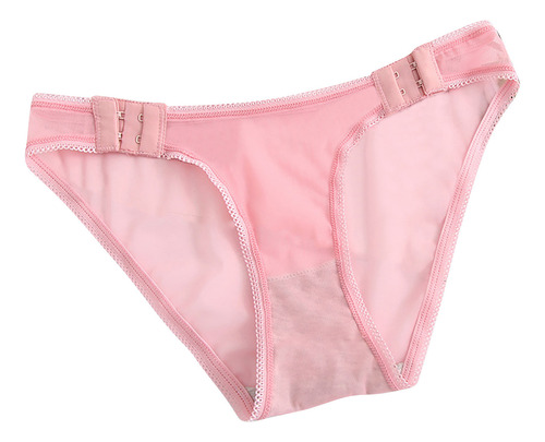 Conjunto Transparente De Malla De Cintura Baja Ajustable De