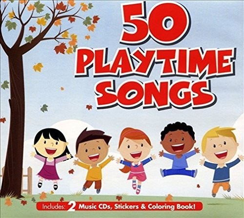 Cd De 50 Canciones De Playtime De Varios Artistas