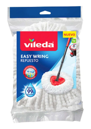 Repuesto De Trapeador Vileda Easy Wring 100% Microfibra