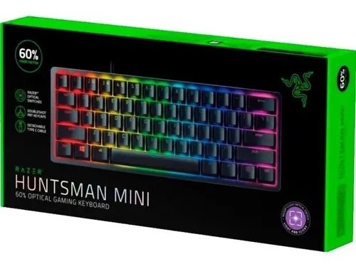 comprar Teclado Razer Huntsman Mini 60% Mecánico Rgb Color del teclado Negro Clicky Idioma Español España