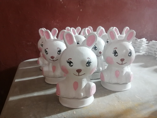 10 Adornos Conejito Conejo Centro De Mesa Para Baby Shower