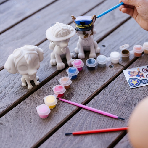 Set De Figuras Para Pintar Paw Patrol Melissa & Doug