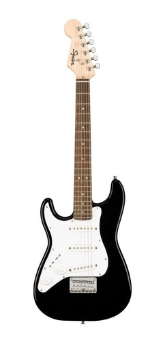 Guitarra Squier Mini Stratocaster Lh Lrl Blk Canhoto