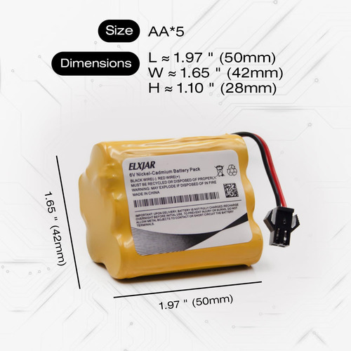 Sunforce - Paquete De 2 Baterías Aa Recargables De Ni-cd De