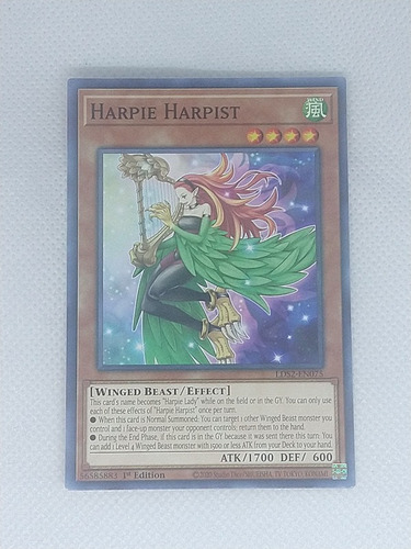 Harpie Harpist Comun Yugioh