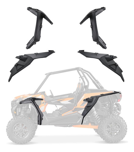 Fender Flare Compatible Con Rzr, Xp 1000 Turbo Extended Fend