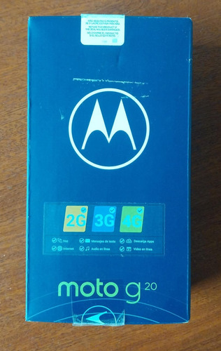 Moto G20 Dual Sim 128 Gb Azul Glaciar 4 Gb Ram