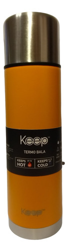 Termo Bala Acero Inoxidable 500 Ml Rubber Keep