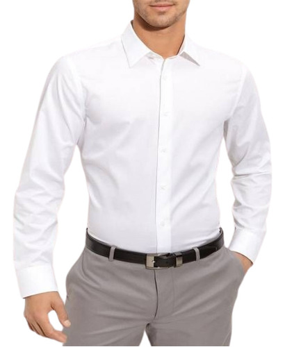 Camisa Social Masculina Slim Luxo Executiva