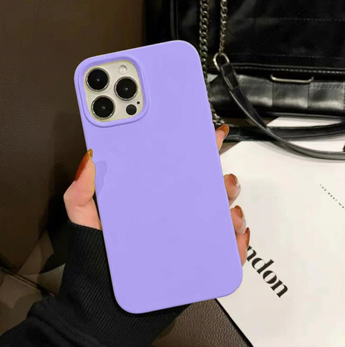 Funda Para iPhone 14 Pro Violeta Generica Excelente Calidad