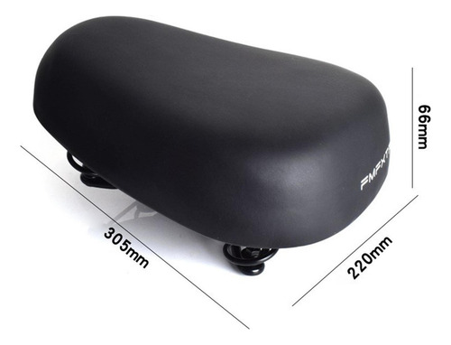 Asiento De Bicicleta Eléctrico Extra Ancho I