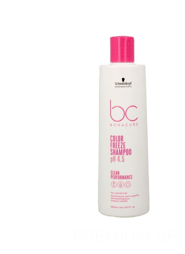 Bc Bonacure Schwarzkopf Color Freeze Shampoo X 500 Ml