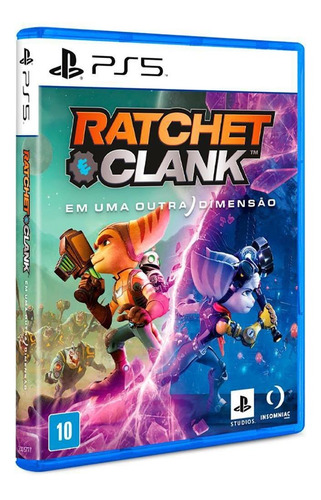 Jogo Ps5 Ratchet & Clank: Em Uma Outra Dimensão Mídia Fisica