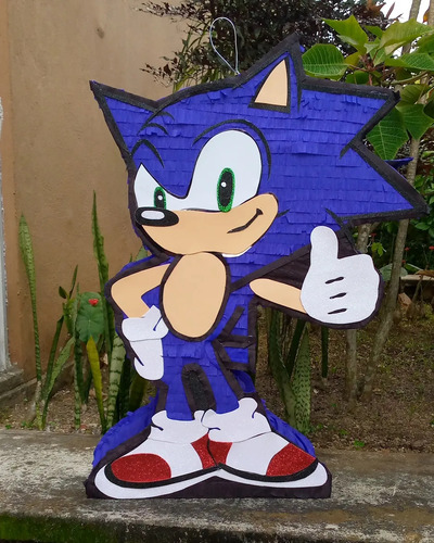 Sonic Piñatas Por Encargó Y Previo Pago 