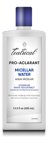 Teatrical Pro-aclarant Agua Micelar Con Vitamina B3 Y Extra.